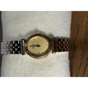 Vintage SEIKO 2Y00-5B59 Two-Hand Quartz Analog Women's Watch Gold Tone